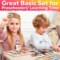 QUOKKA Toddler Puzzles Ages 2-4 – Wooden Puzzles for Kids 1-3-5 Year Old – Learning Travel Game with Numbers Animals Shapes – Wood Educational Gift for Boys and Girls